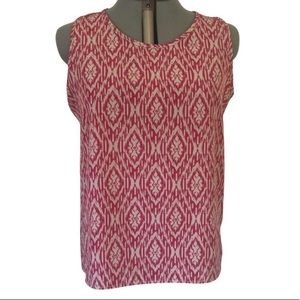 Pretty Pink Paperkite Sleeveless Blouse